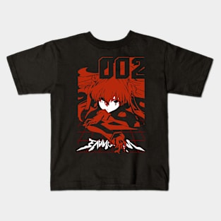 Eva 002 Neon Genesis Evangelion Kids T-Shirt